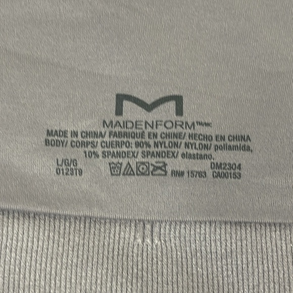 MAIDENFORM Seamless Lounge Tank Bra Large Sparrow (Purple Brown) NWT - Picture 11 of 12